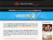 Tablet Screenshot of partners.deluxepass.com